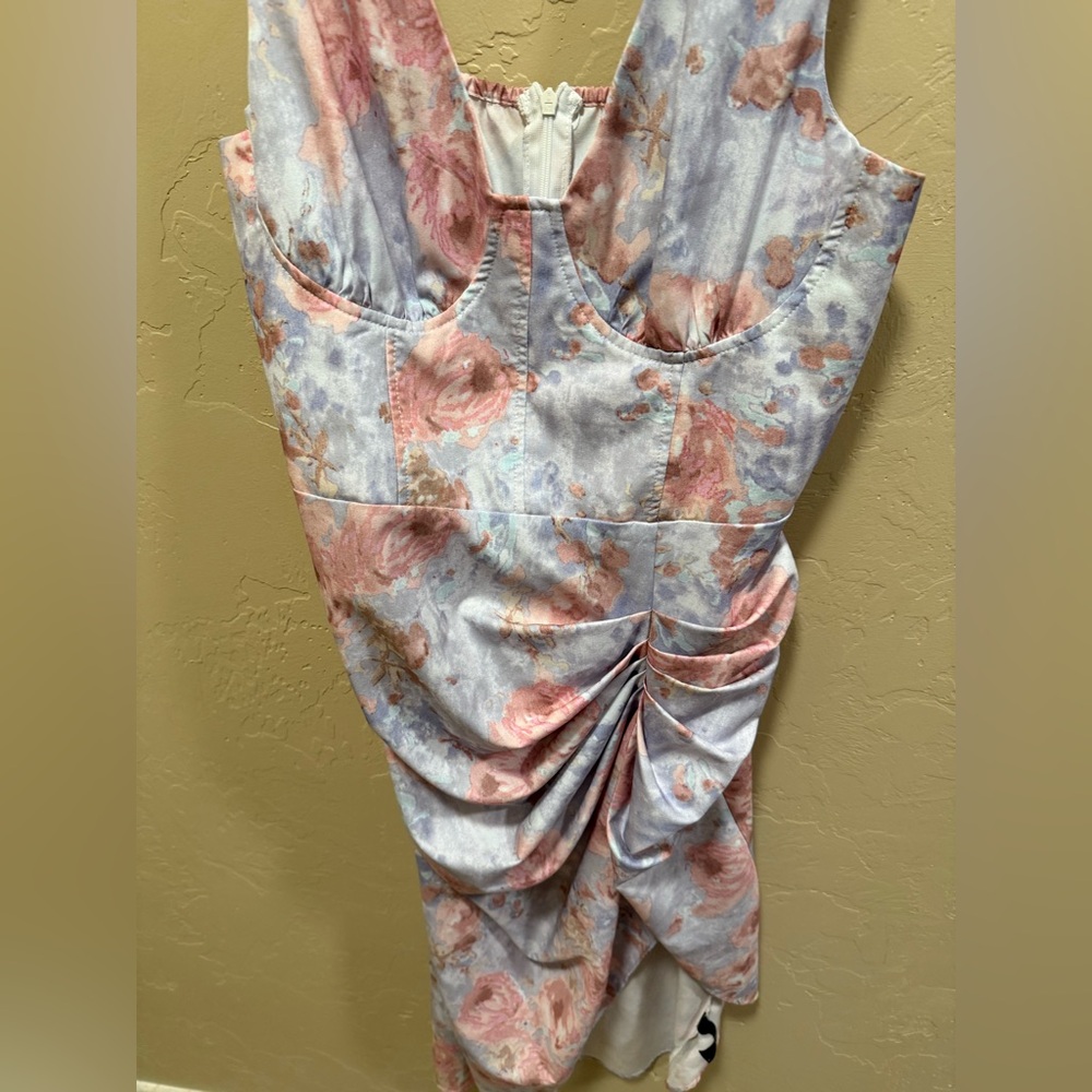 Cider Floral Sleeveless Dress